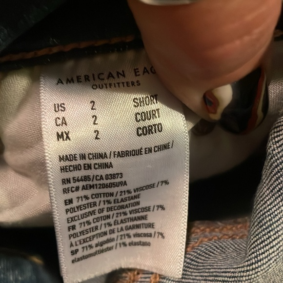 Guess sz 2 high rise distressed jeggings - Picture 4 of 5